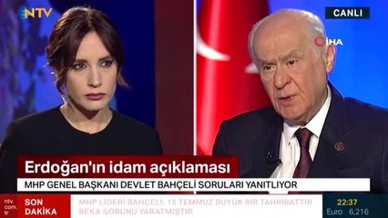 Bahçeli: "Eğer İdamla İlgili Adım Atılacaksa MHP Bu Konuda Var"