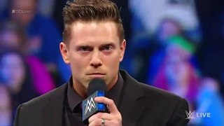 The miz did NOT hold back as he responded to Shane McMahon's words from last week on SDLive.