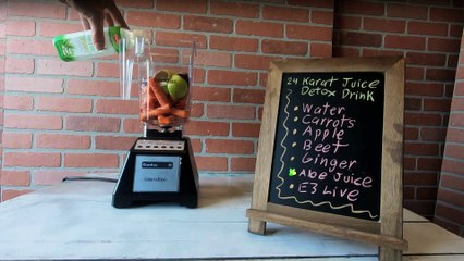 Karat Juice Detox Diet Cleanse Recipe. A Martha Stewart Detox Detox Blender Recipe