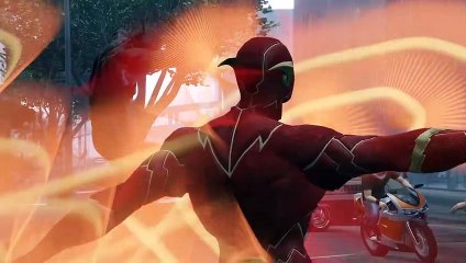 THE FLASH vs PROFESSOR ZOOM vs BLACK RACER - EPIC BATTLE