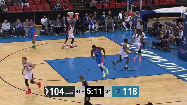 Kevin Hervey Posts 20 points & 10 rebounds vs. Sioux Falls Skyforce