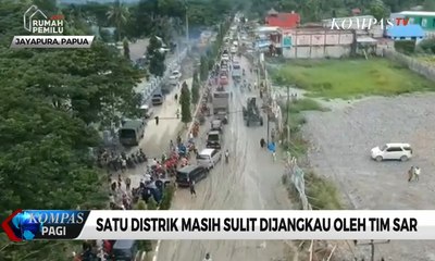 Satu Distrik Korban Banjir Bandang Sentani Masih Sulit Dijangkau Tim SAR