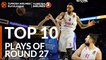 Top 10 Plays  - Turkish Airlines EuroLeague Regular Season Round 27