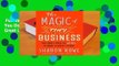Full version  The Magic of Tiny Business: You Don't Have to Go Big to Make a Great Living  For
