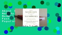 About For Books  Why Nobody Believes the Numbers: Distinguishing Fact from Fiction in Population