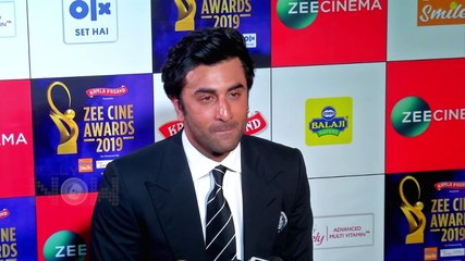 Download Video: Ranbir Kapoor EXCITED About His Film Brahmastra With Alia Bhatt | Zee Cine Awards 2019