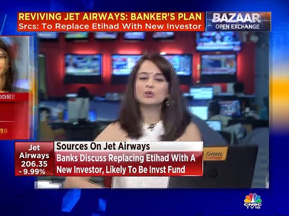 Jet Airways lenders are discussing replacing Et...