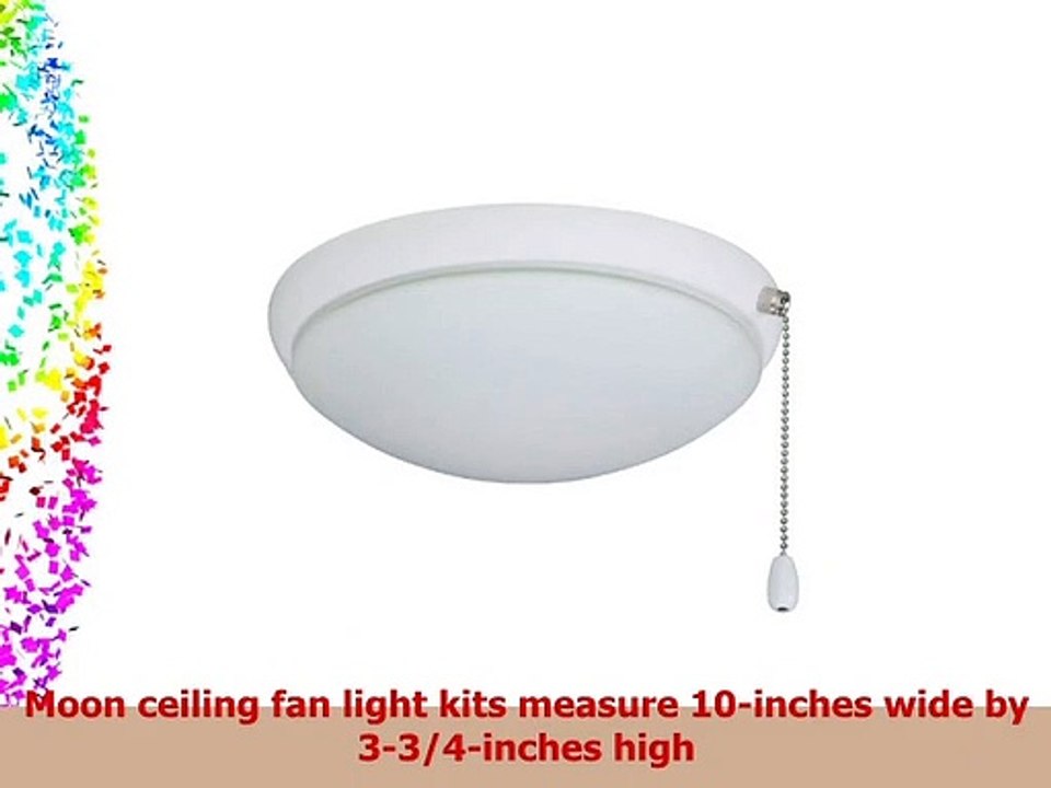 Emerson Ceiling Fans Lk65sw Moon Light Fixture For Ceiling Fans