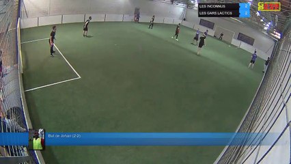 But de Johan (2-2) - LES INCONNUS Vs LES GARS LACTICS - 19/03/19 19:00 - LIGUE 2