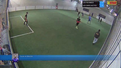 Faute de Maxime - LES INCONNUS Vs LES GARS LACTICS - 19/03/19 19:00 - LIGUE 2 - Poitiers Game Parc