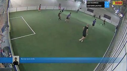 But de kevin (5-5) - LES INCONNUS Vs LES GARS LACTICS - 19/03/19 19:00 - LIGUE 2
