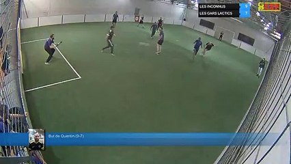 But de Quentin (9-7) - LES INCONNUS Vs LES GARS LACTICS - 19/03/19 19:00 - LIGUE 2