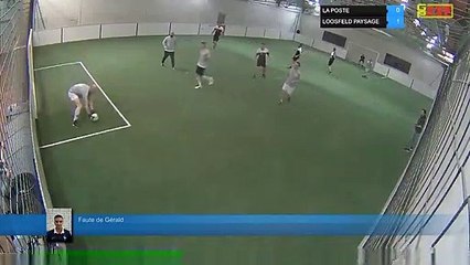 Faute de Gérald  - LA POSTE Vs LOOSFELD PAYSAGE - 19/03/19 20:00 - LIGUE 4  - Poitiers Game Parc