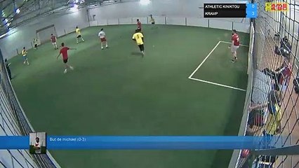 But de michael (0-3) - ATHLETIC KINIKTOU  Vs KRAMP - 19/03/19 21:00 - LIGUE 3 - Poitiers Game Parc