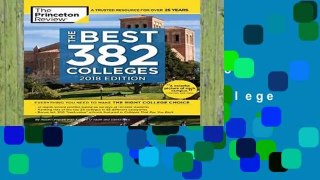 Review  The Best 382 Colleges, 2018 Edition: Everything You Need to Make the Right College Choice