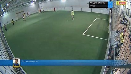 But de Fabien (8-10) - ATHLETIC KINIKTOU  Vs KRAMP - 19/03/19 21:00 - LIGUE 3 - Poitiers Game Parc