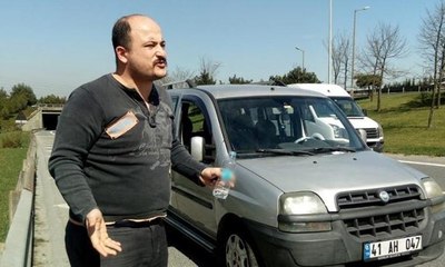 Okmeydanı'nda şoke eden olay!  Canını zor kurtardı