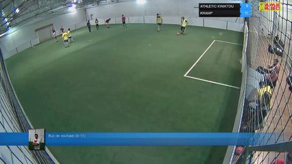 But de michael (9-11) - ATHLETIC KINIKTOU  Vs KRAMP - 19/03/19 21:00 - LIGUE 3 - Poitiers Game Parc