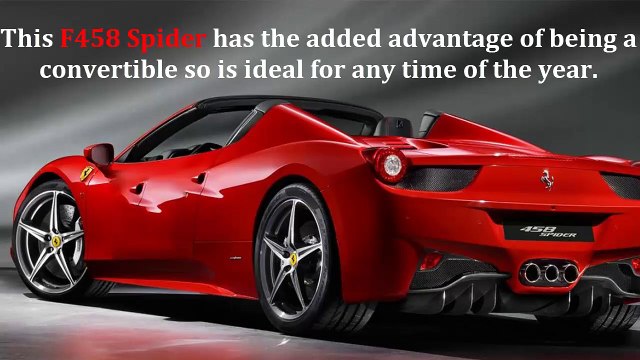 Ferrari Wedding Car Hire at Premier Carriage