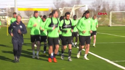 Spor Atiker Konyaspor'da Başakşehir Maçı Hazırlıkları Başladı