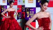 Jhanvi Kapoor STUNS in red red shimmering gown at Zee Cine Awards 2019;Watch video | Boldsky