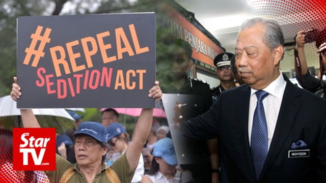 Muhyiddin: Sedition Act can still be used until tabled in Parliament