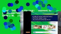 Popular Orthopedic Physical Assessment, 6e (Musculoskeletal Rehabilitation) - David J. Magee BPT