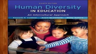 Library  Human Diversity in Education - Kenneth Cushner