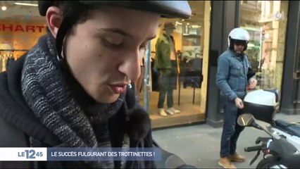 La multiplication des trotinettes électriques permet aussi à certains de se faire un complément de salaire ! Combien ? Regardez