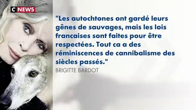 Pour Brigitte Bardot, les Réunionnais sont une «population dégénérée» aux «traditions barbares»