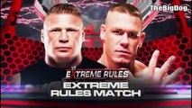 Wwe Raw Extreme Rules John Cena Vs Brock Lesnar Hi(480P)