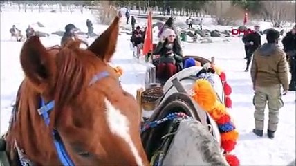 Doğu Ekspresi atlı kızaklara da ulaştırıyor