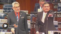 Dewan panas bila Khalid mencelah ucapan MP Lenggong