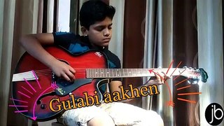 gulabi aankhen guitar cover ( instrumental )