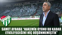 Teknik Direktörümüz Samet Aybaba'nın Galatasaray Maçı Sonrası Basın Toplantısı