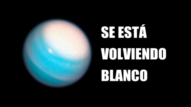 Urano se está volviendo blanco y en Neptuno se forma un misterioso vórtice oscuro. Nuevas imágenes del Hubble de la NASA/ESA