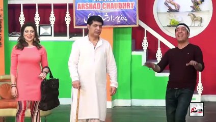 KHUSHBOO TAYAR EH - ZAFRI KHAN - Best Comedy Scenes in Stage Drama - On Asif Sher  Chennal