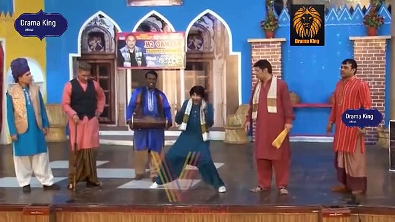 ZafriKhan, Nasir Chinyoti and Sajan Abbas New Punjabi Pakistani stage drama best