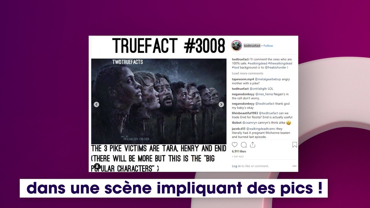 The Walking Dead : SPOILER, la mort atroce de 3 personnages principaux, dévoilée !