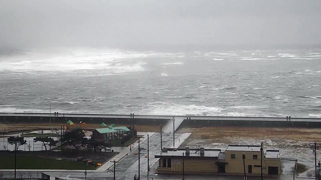 Vent violent sur les côtes atlantiques