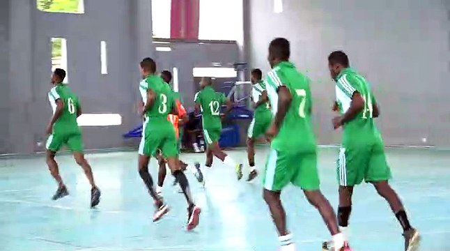 Handball : Préparation de l'équipe Don Bosco pour la coupe d'Afrique des vainqueurs