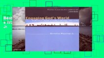 Best product  Engaging God s World - Cornelius Plantinga Jr.