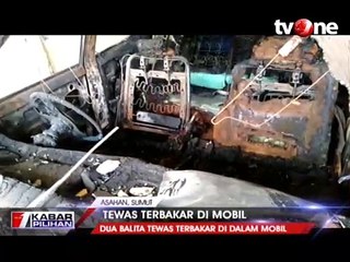 Dua Balita Tewas Terbakar di Dalam Mobil