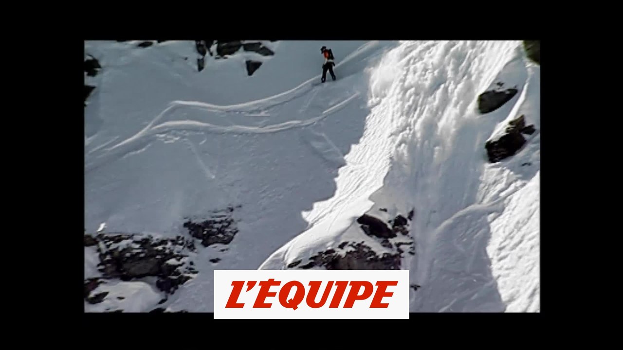 le run à Verbier de Steve Klassen en 2003 - Adrénaline - Freeride World Tour