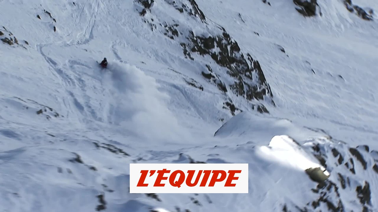 le run de Reine Barkered à Verbier en 2012 - Adrénaline - Freeride World Tour