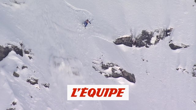 le run de Xavier De Le Rue à Verbier en 2010 - Adrénaline - Freeride World Tour