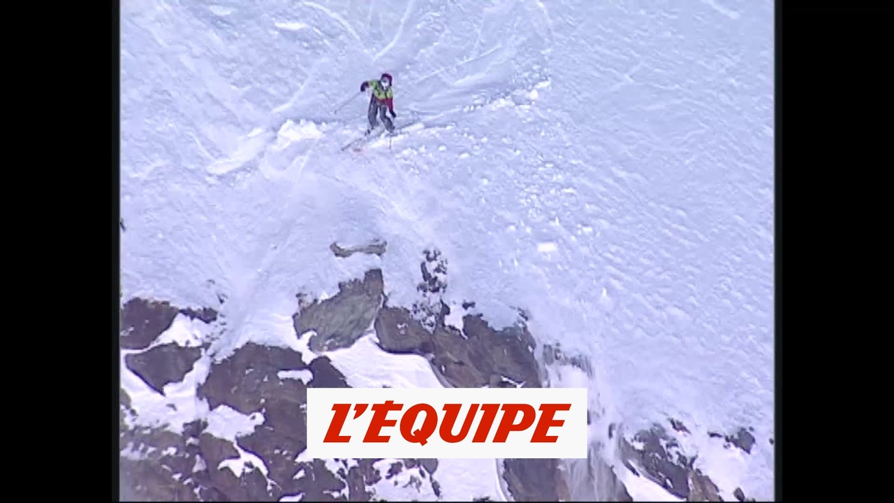le run d'Aurélien Ducroz à Verbier en 2006 - Adrénaline - Freeride World Tour