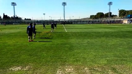 El Real Zaragoza comienza a preparar el partido contra el Mallorca
