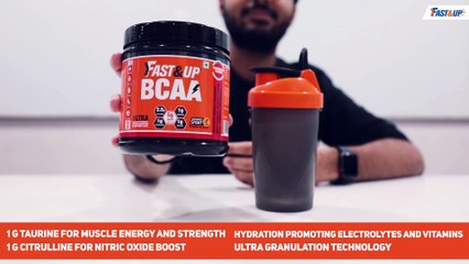 Fast&Up BCAA for Intra-Workout Muscle Recovery and Endurance