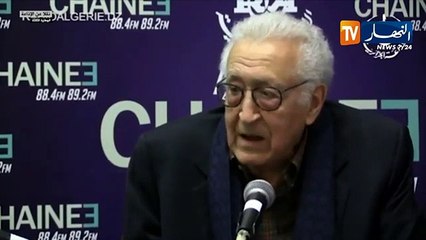 الإبراهيمي : " شعارات الحراك الشعبي كانت مفهومة..والتغيير مايكونش بعصا سحرية !! "